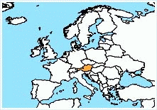 mapa - Rakouská republika